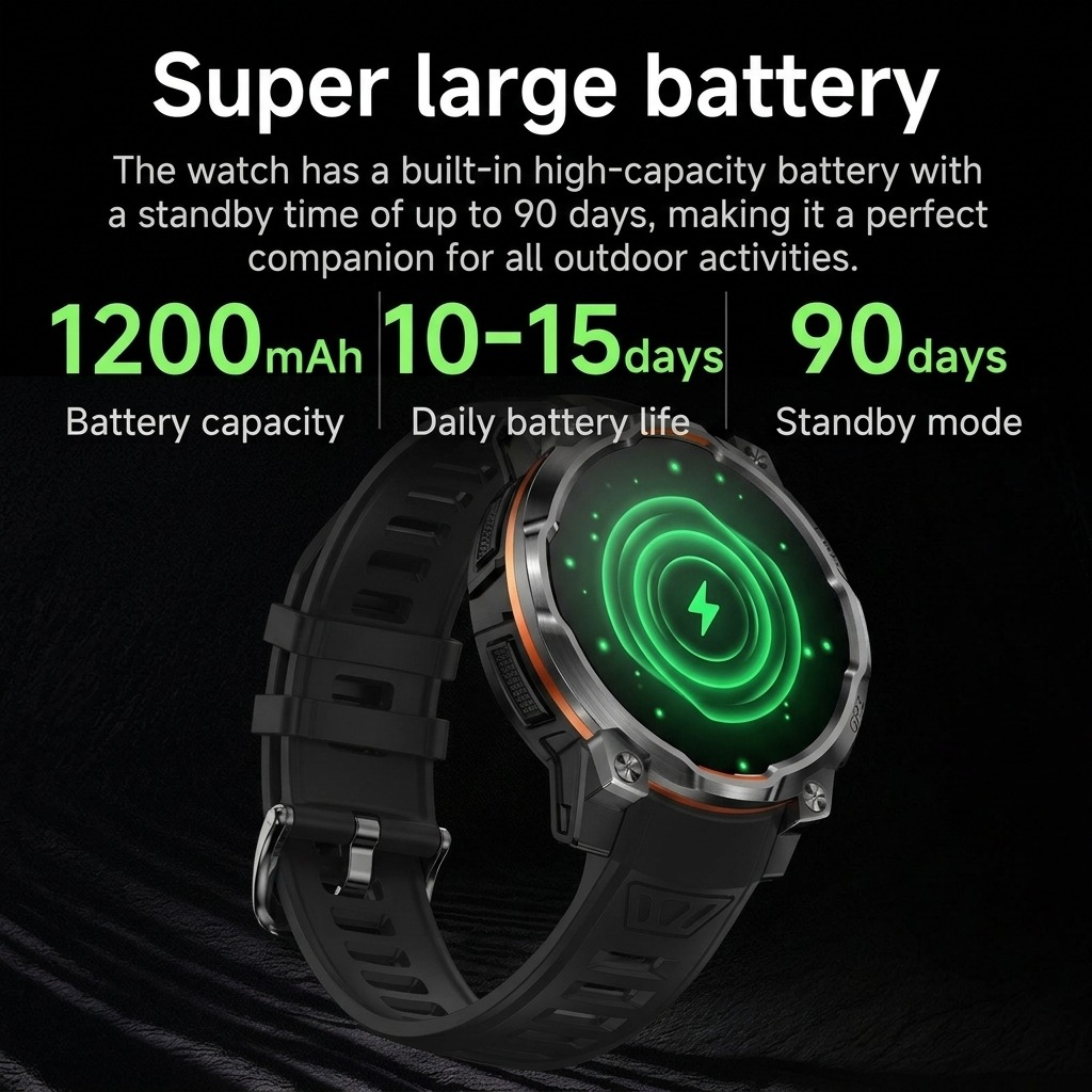 VWAR New Outdoor GPS Offline M - огляд і ціна Watch Vs Smartwatch