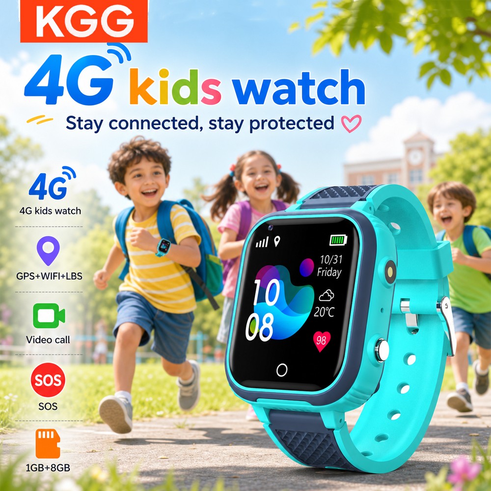 4G Kids Smart Watch Video Call - огляд і ціна Smartwatch Watches For Kids With Gps