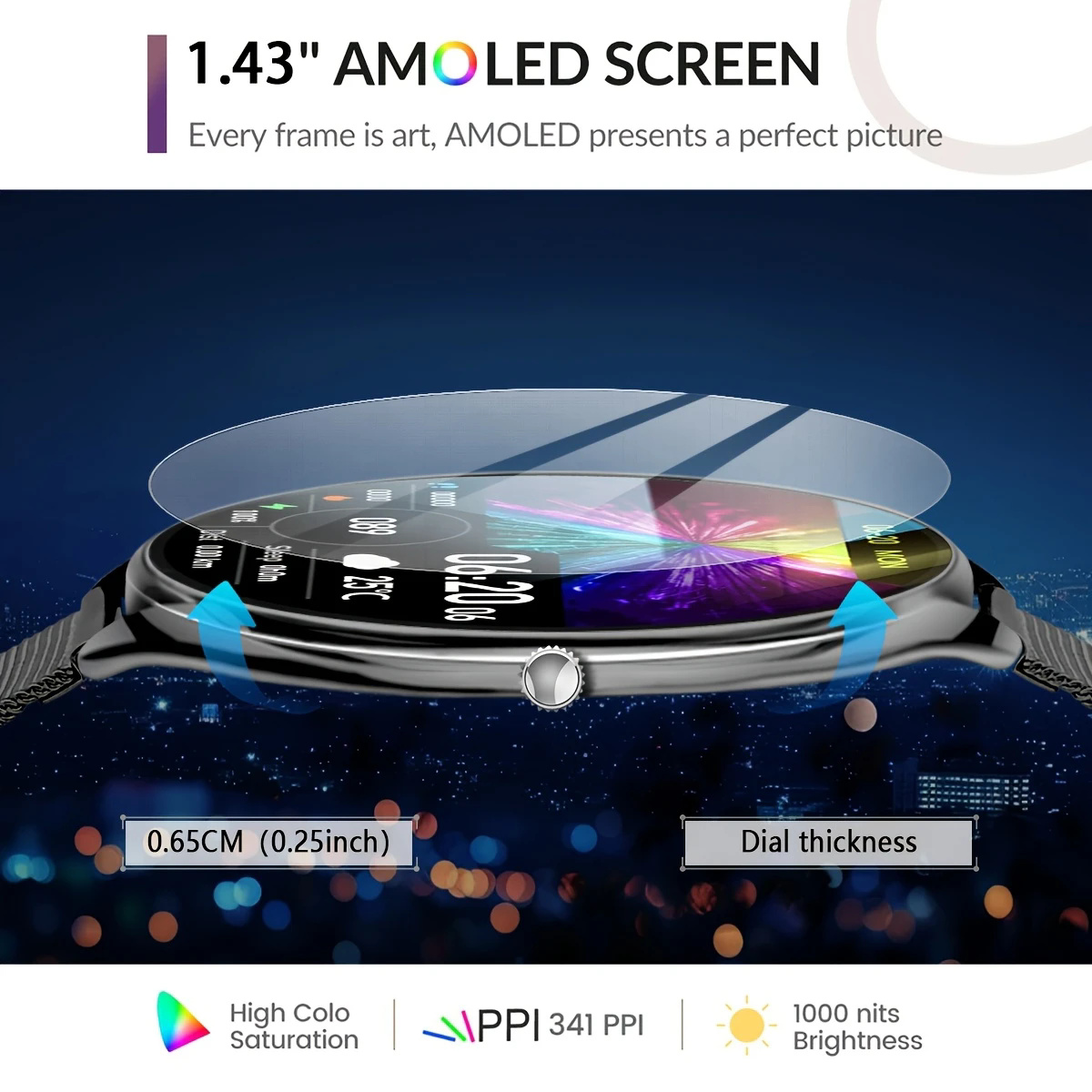2026 New Ultra Thin Smart Watc - огляд і ціна Watches Ladies Smartwatch