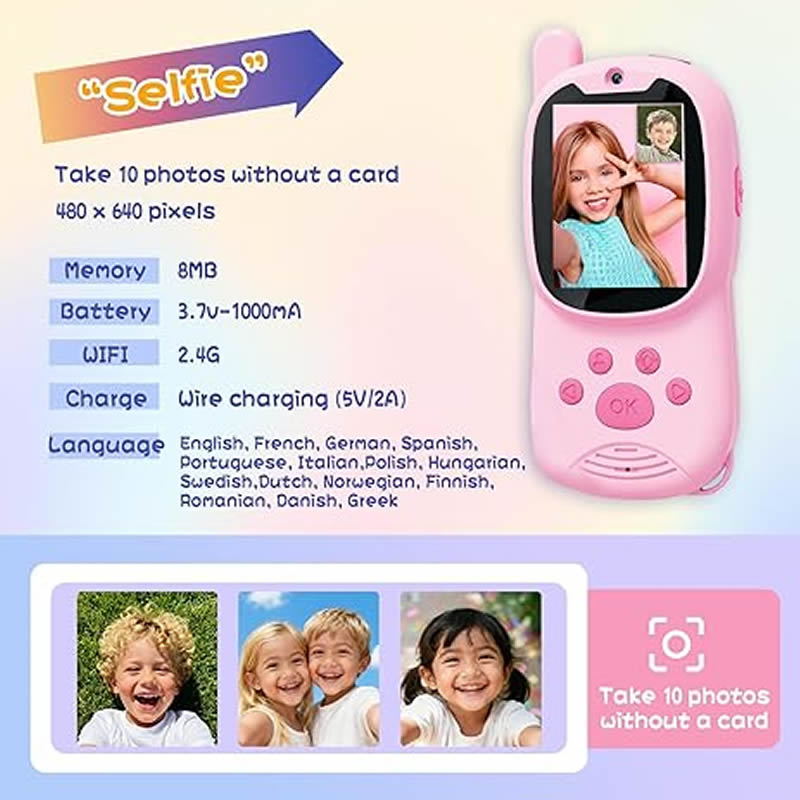 Walkie Talkies Cute 2Pack Rech - огляд і ціна Smartwatch Watches For Girls