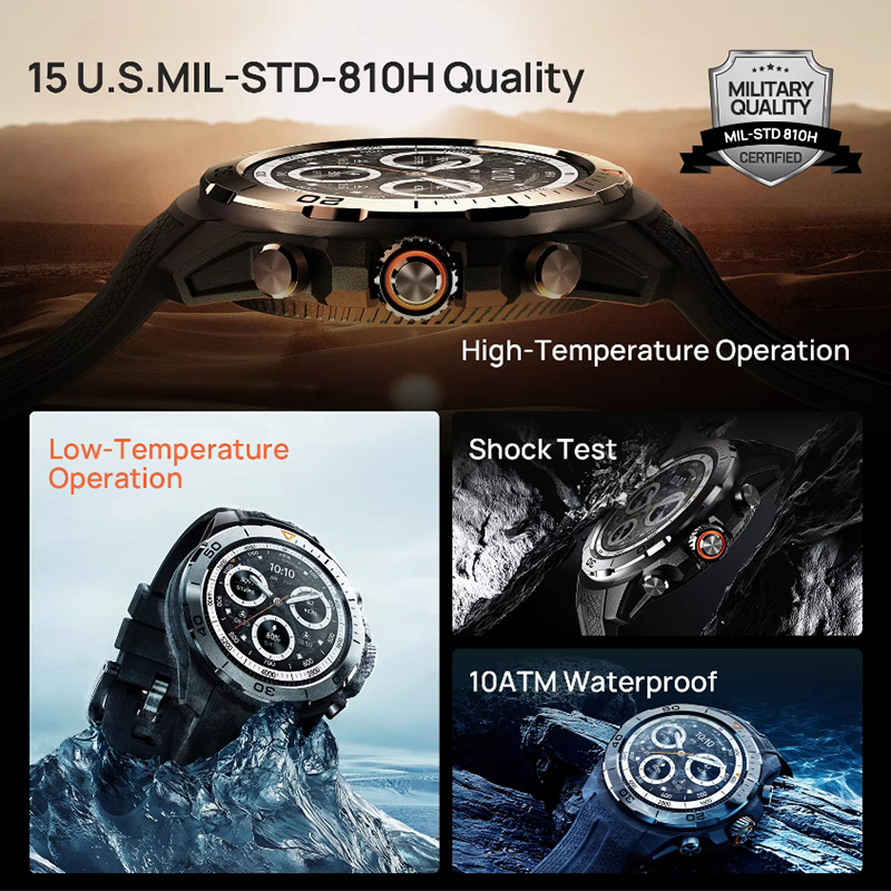 Mibro GS Explorer Smartwatch R - огляд і ціна Altimeter Compass Watch