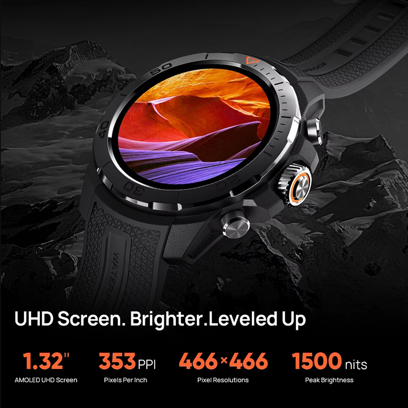 Mibro GS Explorer Smartwatch R - огляд і ціна Altimeter Compass Watch