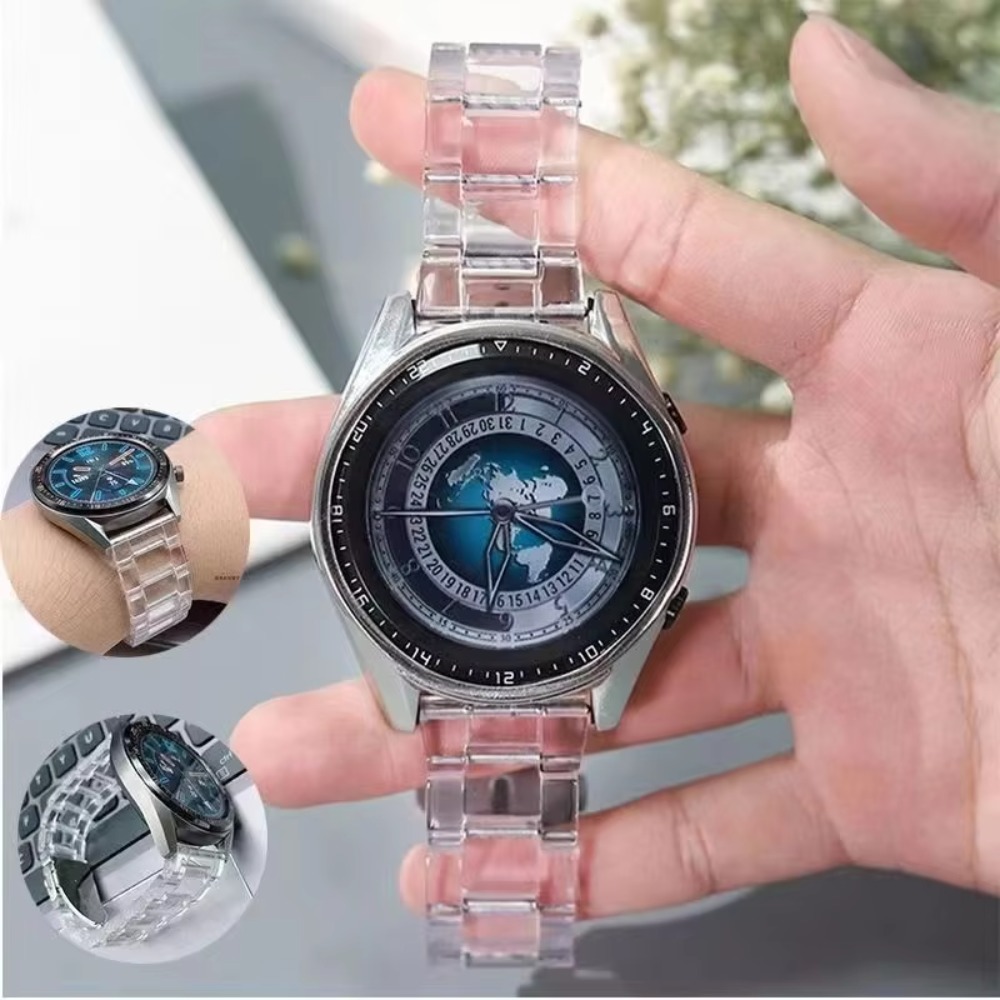 Clear Resin Three-Link Band wi - огляд і ціна Smartwatch Watches Price
