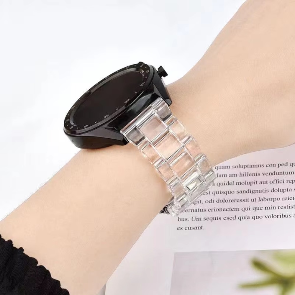 Clear Resin Three-Link Band wi - огляд і ціна Smartwatch Watches Price